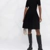 Alexander McQueen off-shoulder skater dress