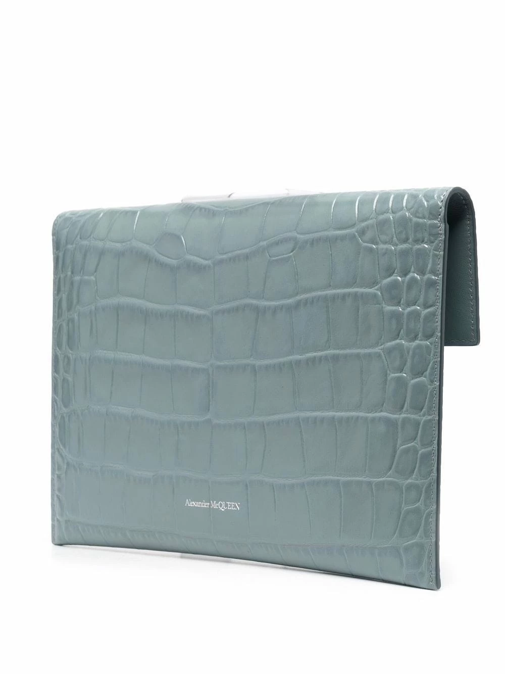 Alexander McQueen Skull detail embossed clutch bag 3 Alexander McQueen skull detail embossed clutch bag