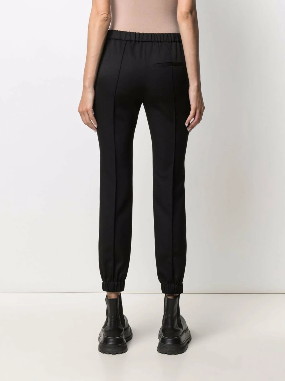 Alexander McQueen Elasticated ankle tailored trousers 4 Alexander McQueen elasticated-ankle tailored trousers