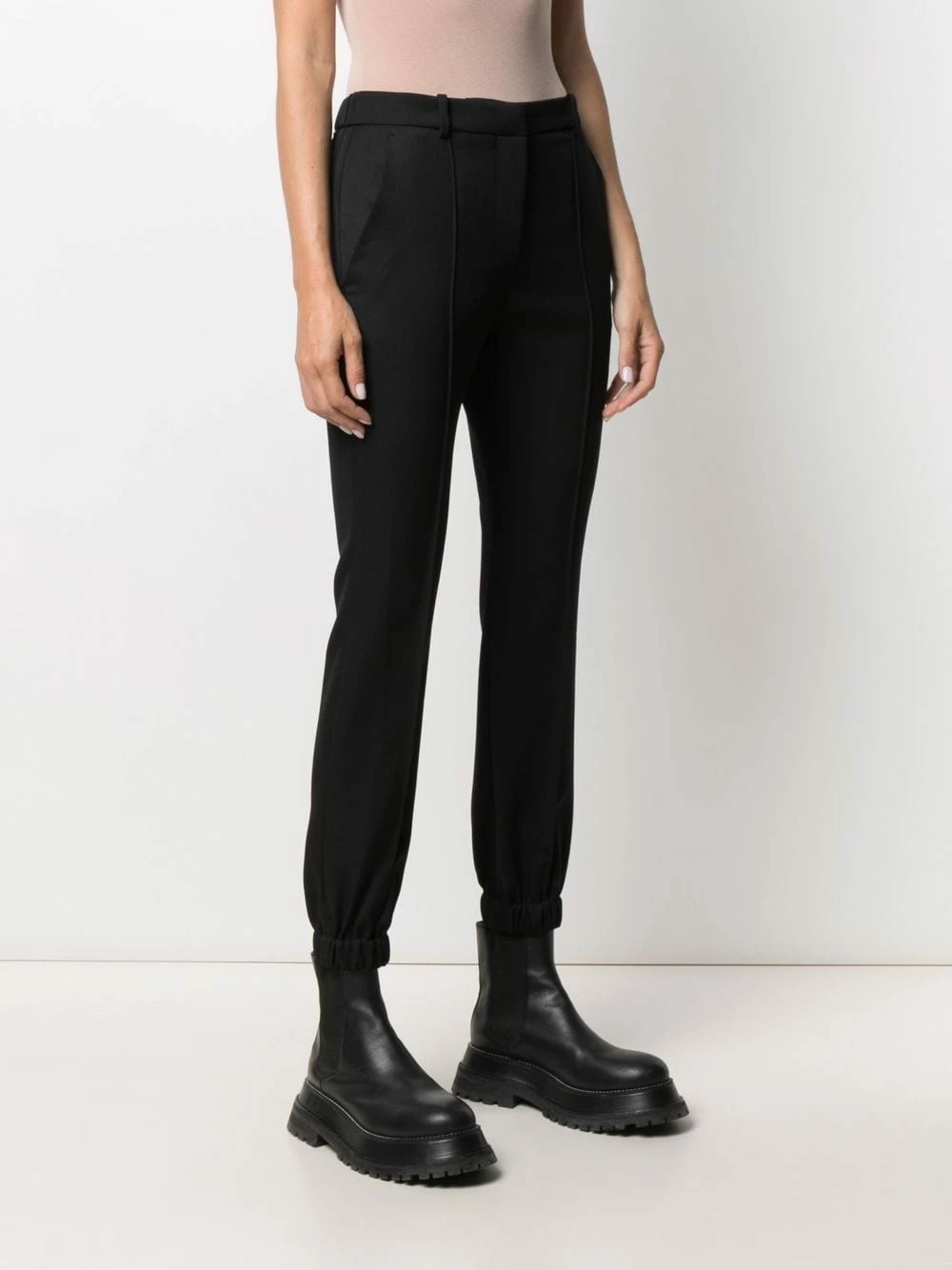 Alexander McQueen Elasticated ankle tailored trousers 3 Alexander McQueen elasticated-ankle tailored trousers