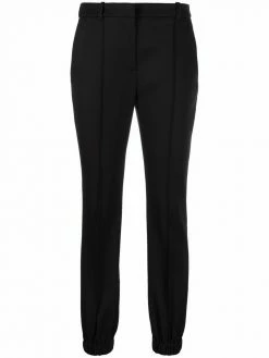 Alexander McQueen elasticated-ankle tailored trousers