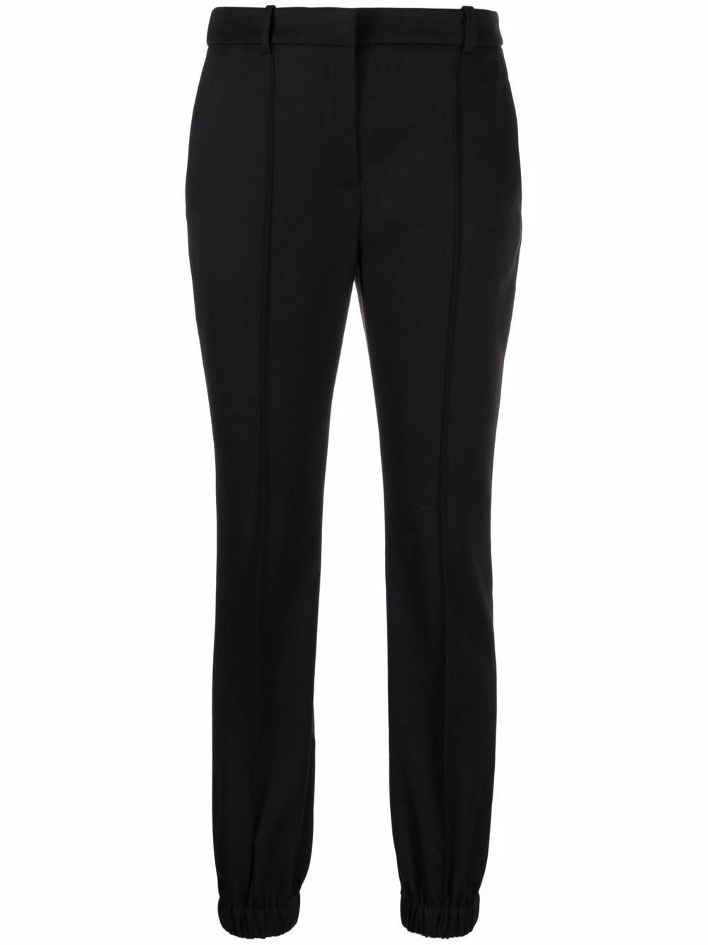 Alexander McQueen Elasticated ankle tailored trousers 1 Alexander McQueen elasticated-ankle tailored trousers
