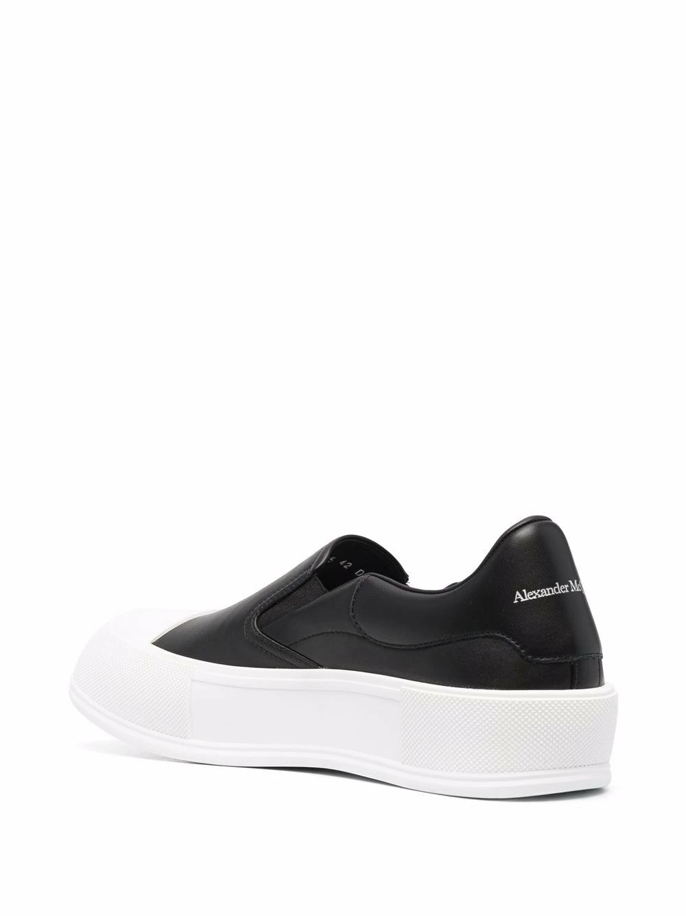 Alexander McQueen Deck laceless low top sneakers 3 Alexander McQueen Deck laceless low-top sneakers