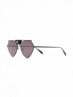Alexander McQueen Abstract aviator frame sunglasses