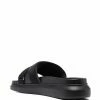 Alexander McQueen logo-strap slides