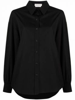 Alexander McQueen button-up cotton shirt