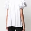 Alexander McQueen Ruffled sleeve cotton blouse 8 Alexander McQueen ruffled-sleeve cotton blouse
