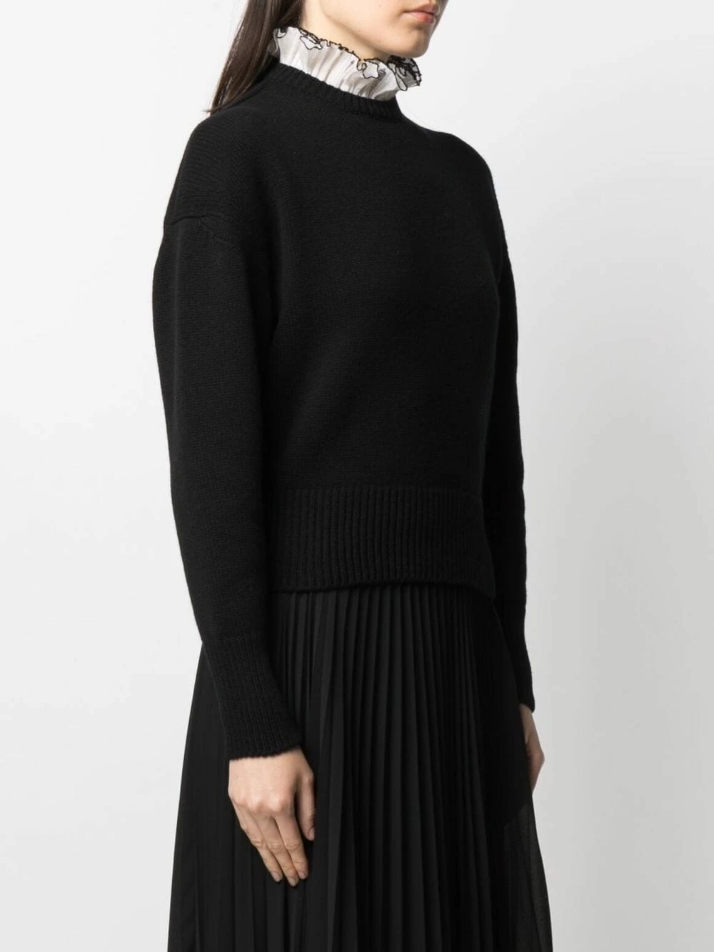 Alexander McQueen Frills neck jumper 3 Alexander McQueen Frills-neck jumper