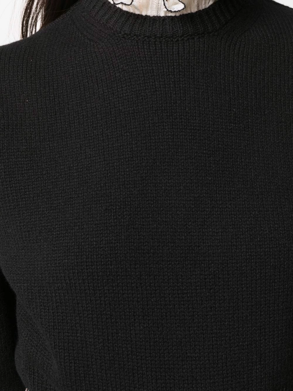 Alexander McQueen Frills neck jumper 5 Alexander McQueen Frills-neck jumper