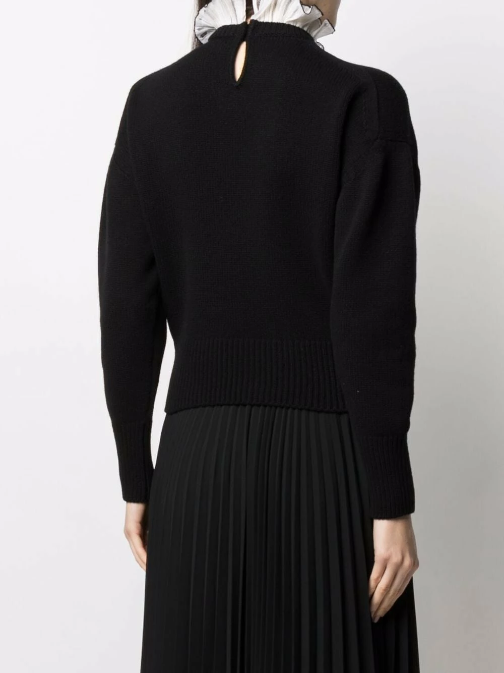 Alexander McQueen Frills neck jumper 4 Alexander McQueen Frills-neck jumper