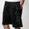 Alexander McQueen Logo embroidered track shorts 9 Alexander McQueen logo-embroidered track shorts