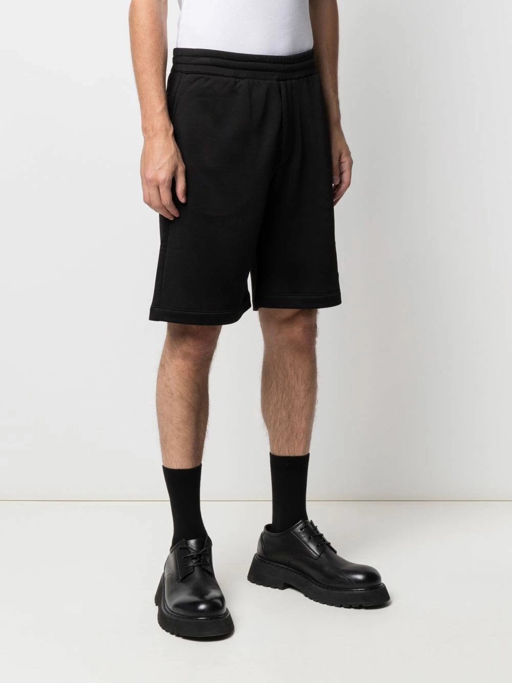 Alexander McQueen Logo embroidered track shorts 3 Alexander McQueen logo-embroidered track shorts