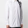 Alexander McQueen embroidered long-sleeve shirt