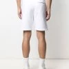 Alexander McQueen Selvedge logo-tape track shorts