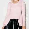 Alexander McQueen Peplum hem cashmere jumper 6 Alexander McQueen peplum-hem cashmere jumper