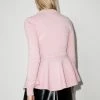 Alexander McQueen Peplum hem cashmere jumper 7 Alexander McQueen peplum-hem cashmere jumper