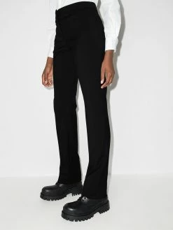 Alexander McQueen straight-leg wool trousers