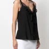 Alexander McQueen Lace trim silk camisole 7 Alexander McQueen lace-trim silk camisole