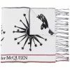 Alexander McQueen skull print modal scarf