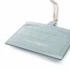 Alexander McQueen chain neck-strap leather cardholder