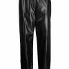 Alexander McQueen elasticated leather trousers