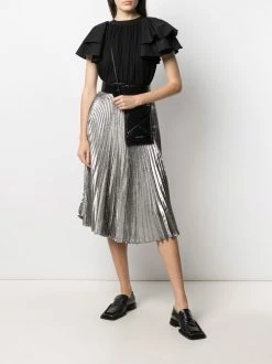 Alexander McQueen The Curve phone bag