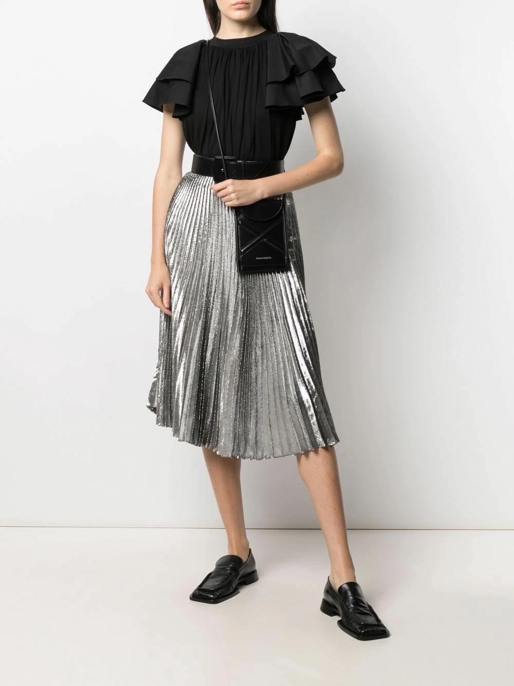 Alexander McQueen The Curve phone bag 2 Alexander McQueen The Curve phone bag