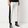 Alexander McQueen panelled cotton track pants