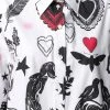 Alexander McQueen Graphic print long sleeve shirt 9 Alexander McQueen graphic-print long-sleeve shirt