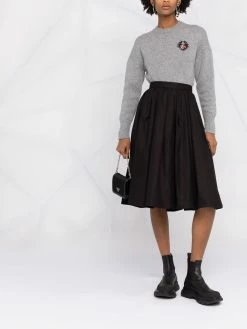 Alexander McQueen Love Birds wool jumper