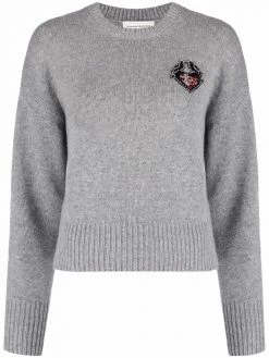 Alexander McQueen Love Birds wool jumper