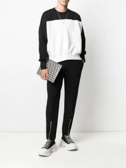 Alexander McQueen zip-detail relaxed trousers