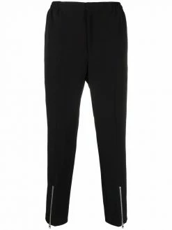 Alexander McQueen zip-detail relaxed trousers
