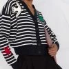 Alexander McQueen applique striped cardigan