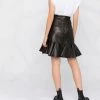 Alexander McQueen peplum-hem skirt