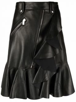 Alexander McQueen peplum-hem skirt