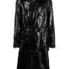Alexander McQueen leather trench coat