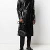 Alexander McQueen leather trench coat