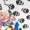 Alexander McQueen skull-print silk scarf