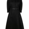 Alexander McQueen belted cotton shirt dress