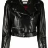 Alexander McQueen cropped biker jacket