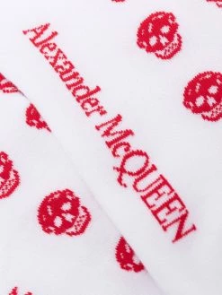 Alexander McQueen skull jacquard socks