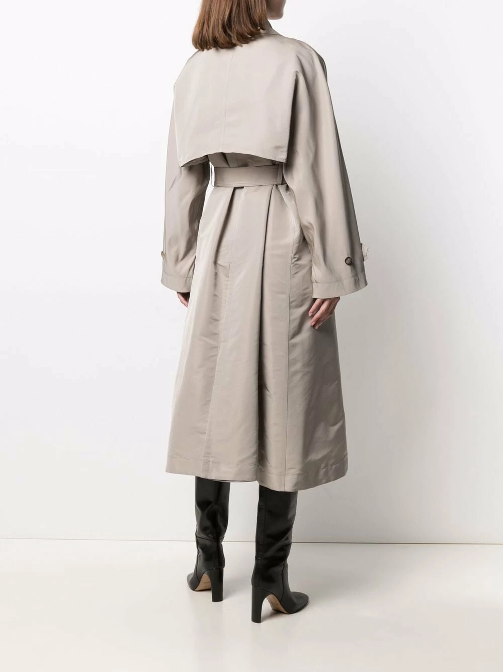 Alexander McQueen Belted trench coat 4 Alexander McQueen belted trench coat