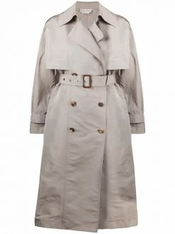 Alexander McQueen belted trench coat