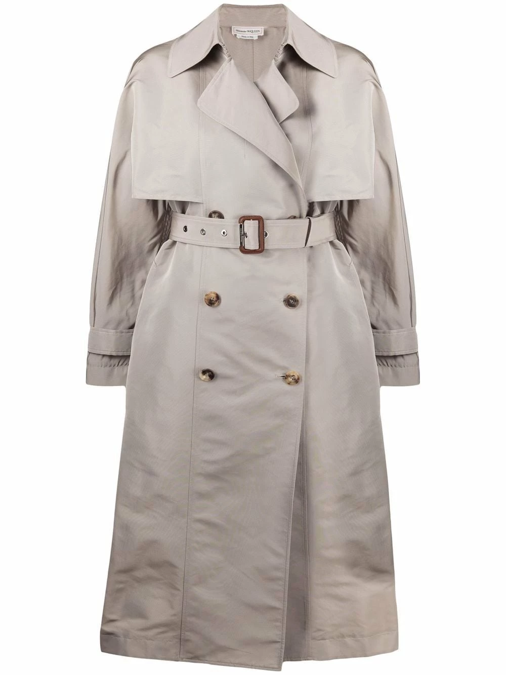 Alexander McQueen Belted trench coat 1 Alexander McQueen belted trench coat