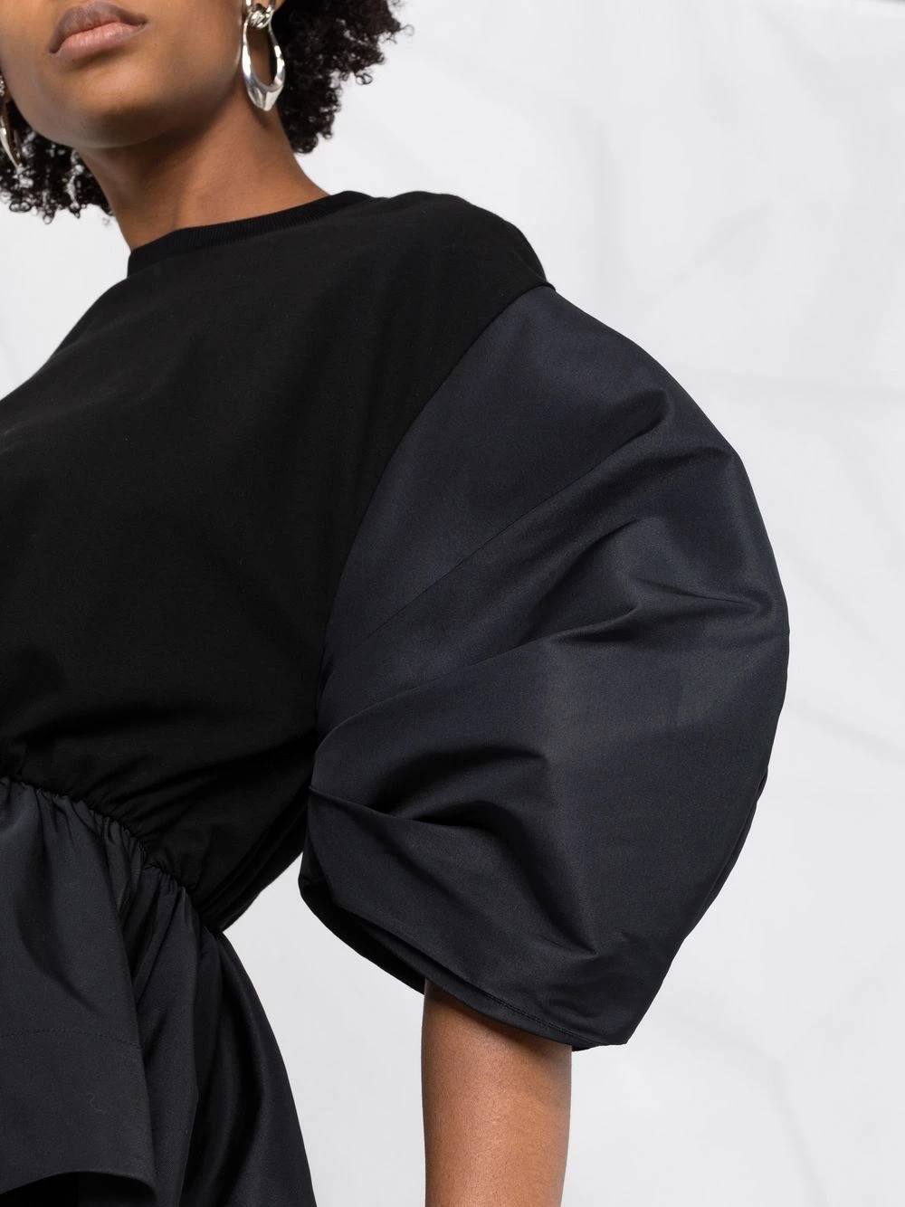 Alexander McQueen Puff sleeve peplum top 5 Alexander McQueen puff-sleeve peplum top