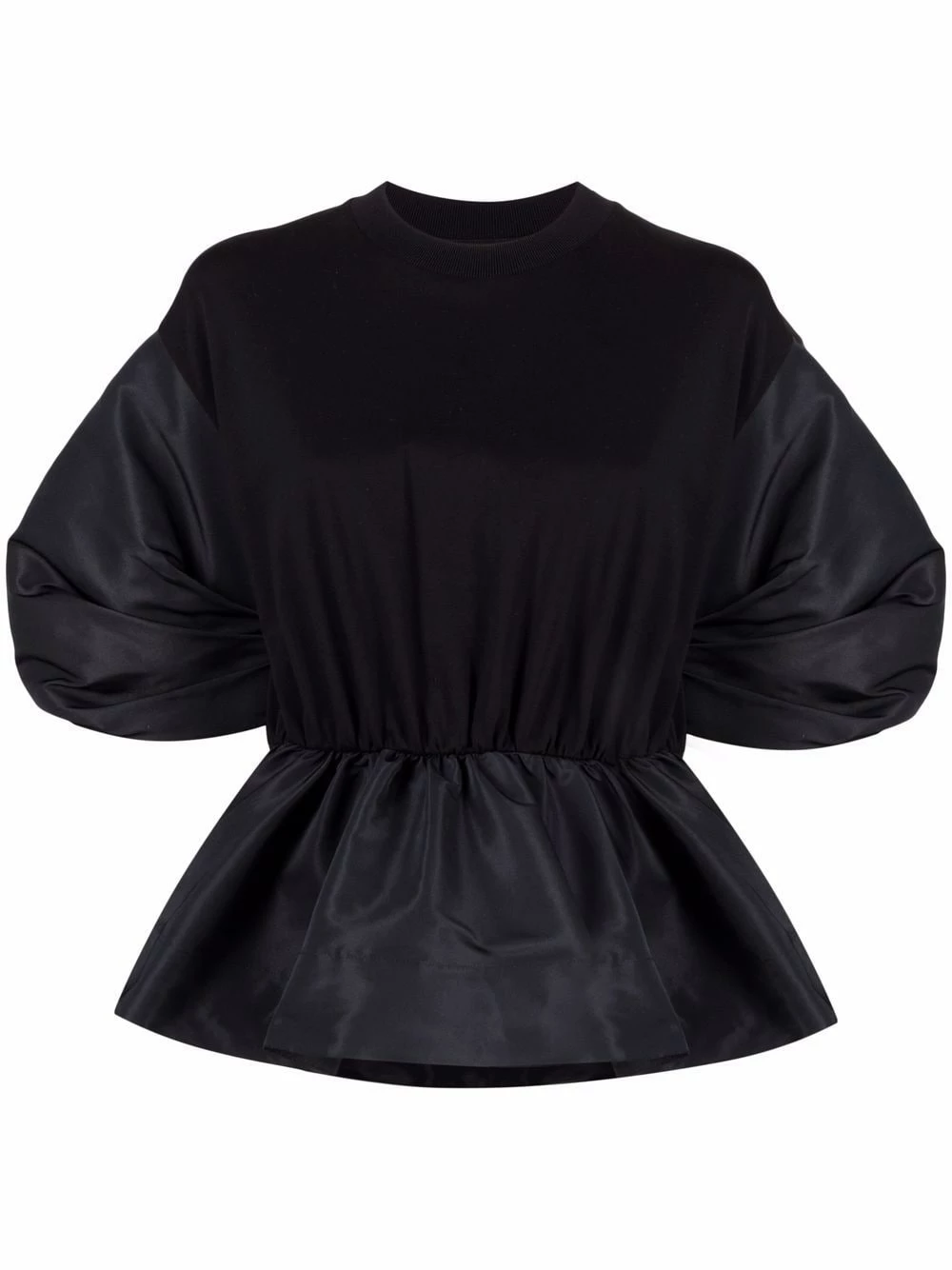 Alexander McQueen Puff sleeve peplum top 1 Alexander McQueen puff-sleeve peplum top