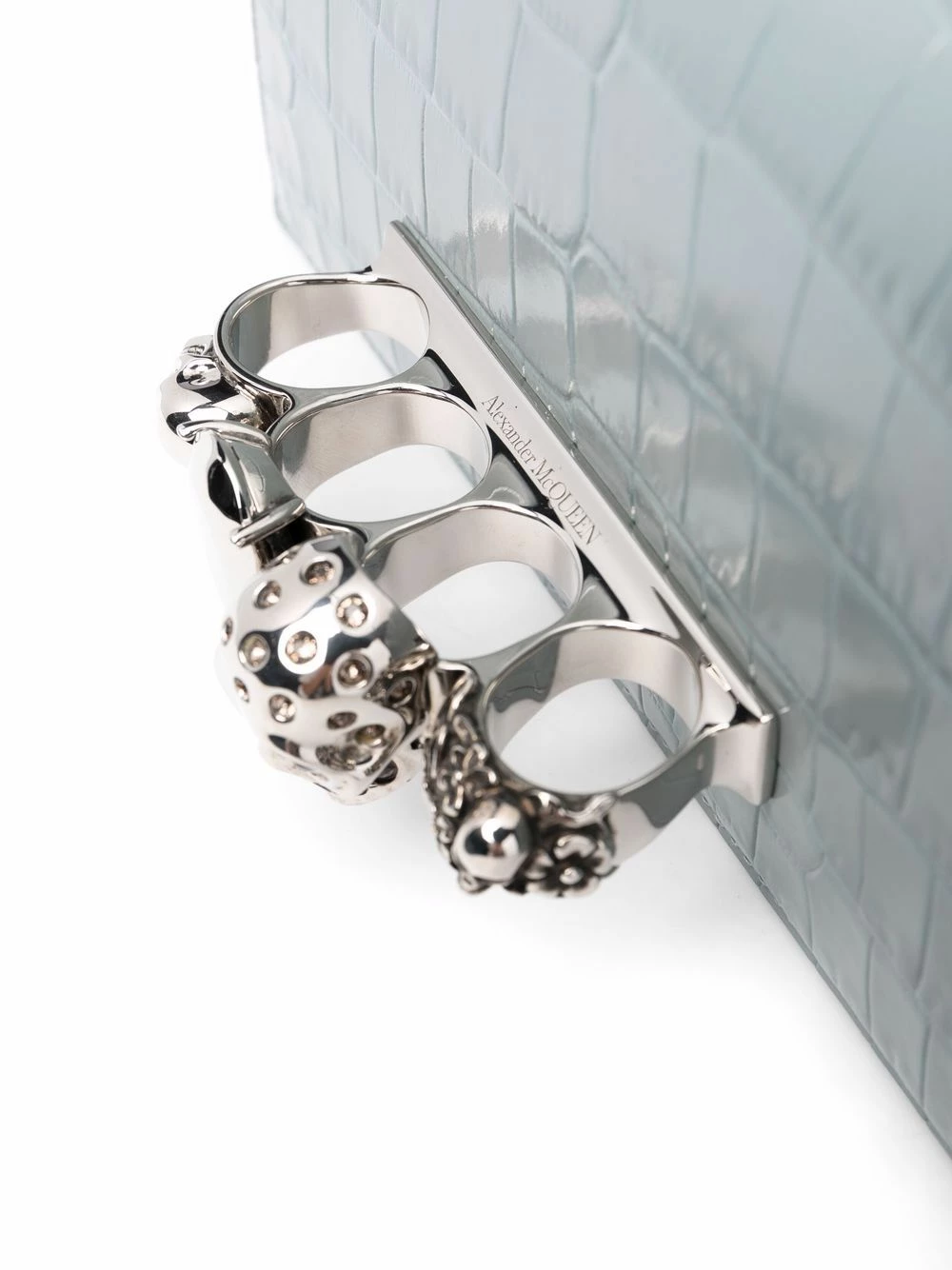 Alexander McQueen Jewelled Satchel shoulder bag 4 Alexander McQueen Jewelled Satchel shoulder bag