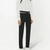 Alexander McQueen panelled slim-fit trousers