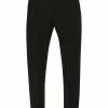 Alexander McQueen tailored satin-panel trousers
